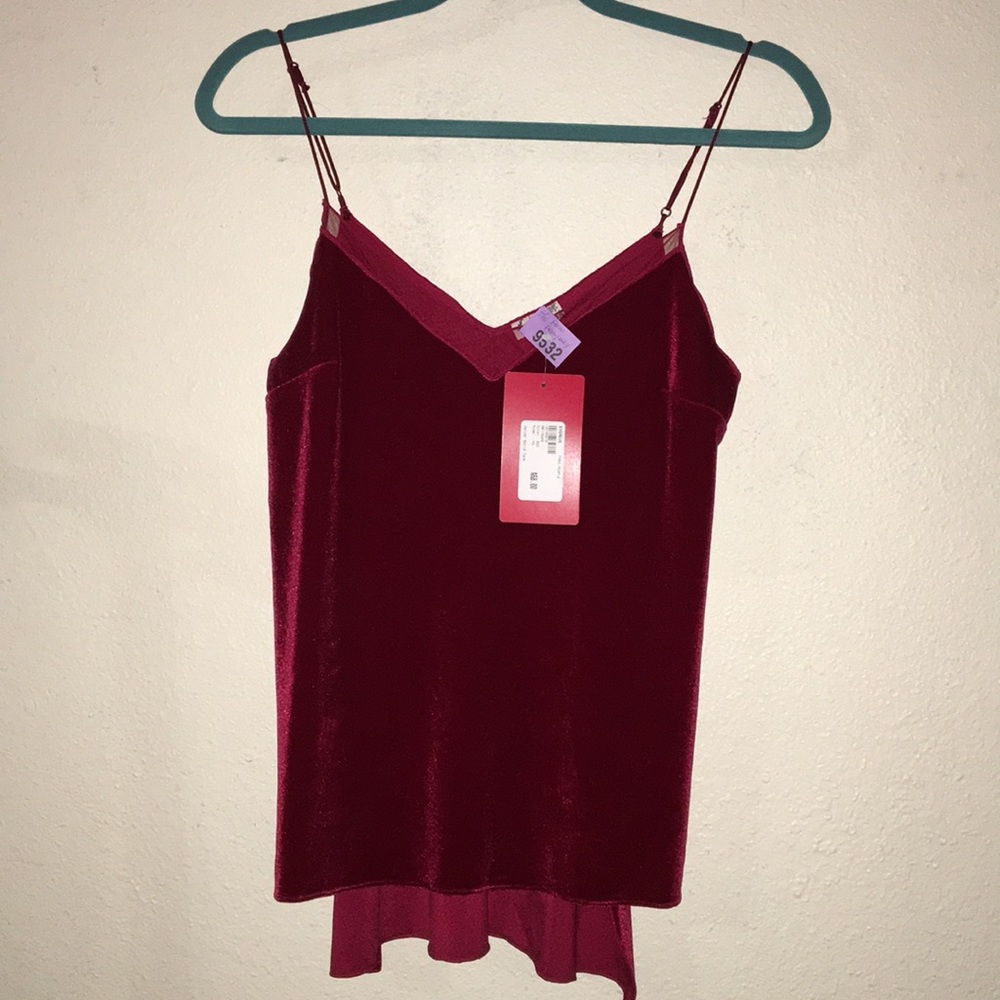 Red Velvet Tank Free People